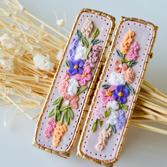 Hair Barrettes, Handmade Hair Barrettes, handmade hair accessories, handmade hair clips, handmade hair accessories, hair barrettes for girls, hair accessories for girls, custom hair barrettes, bridal hair barrettes, wholesale hair barrettes